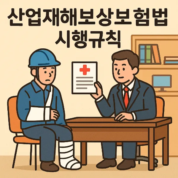 일산산재변호사, 산업재해보상보험법시행규칙